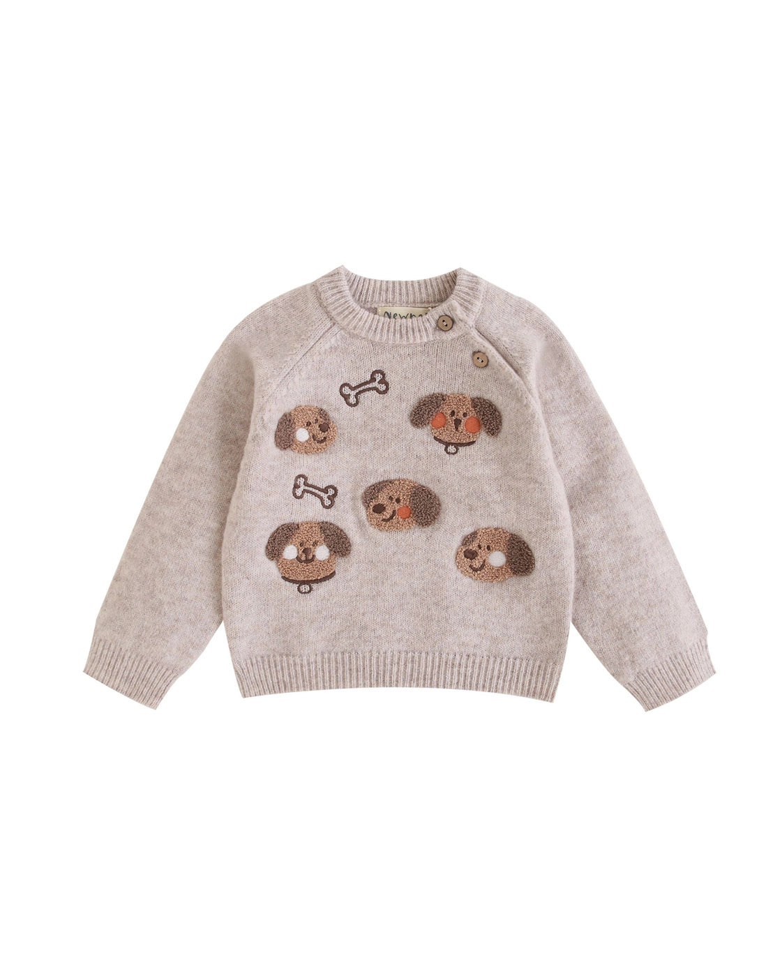 Newness Kids megztinis su šuniukais