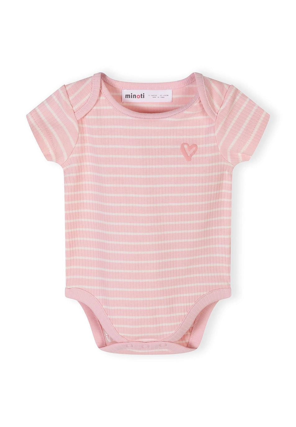 Minoti medvilninių bodžiukų rinkinys „Pink“ – 3 vnt.