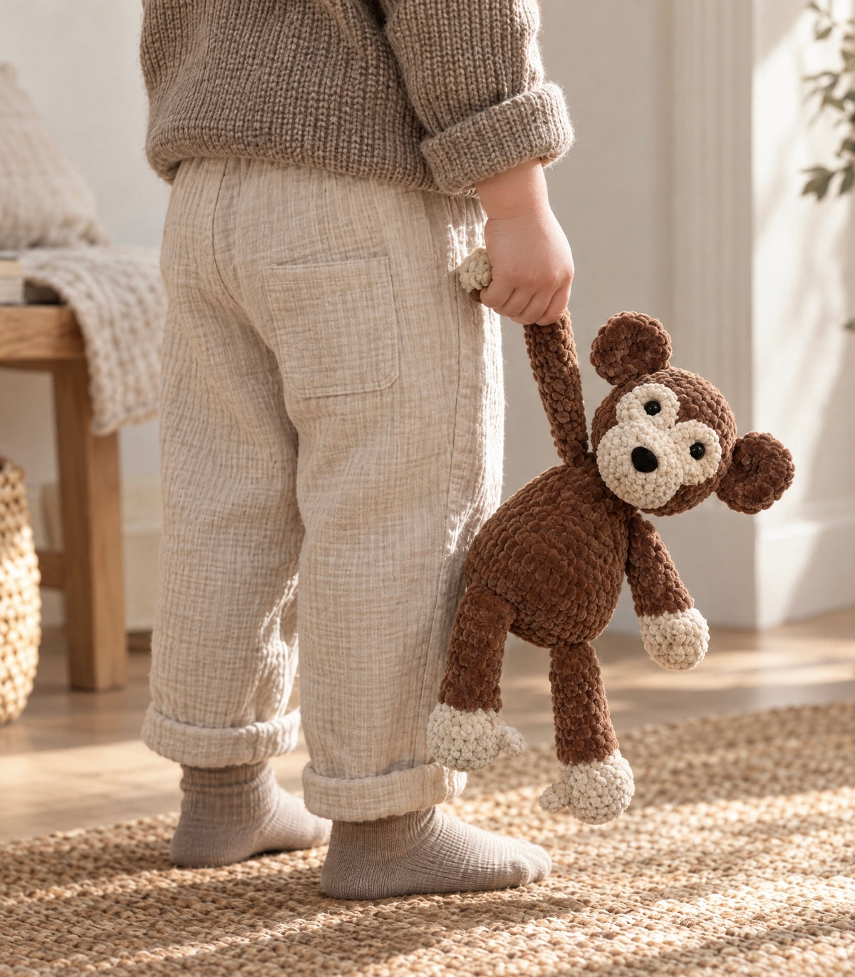 Rankų darbo beždžionė „Léo Mini“