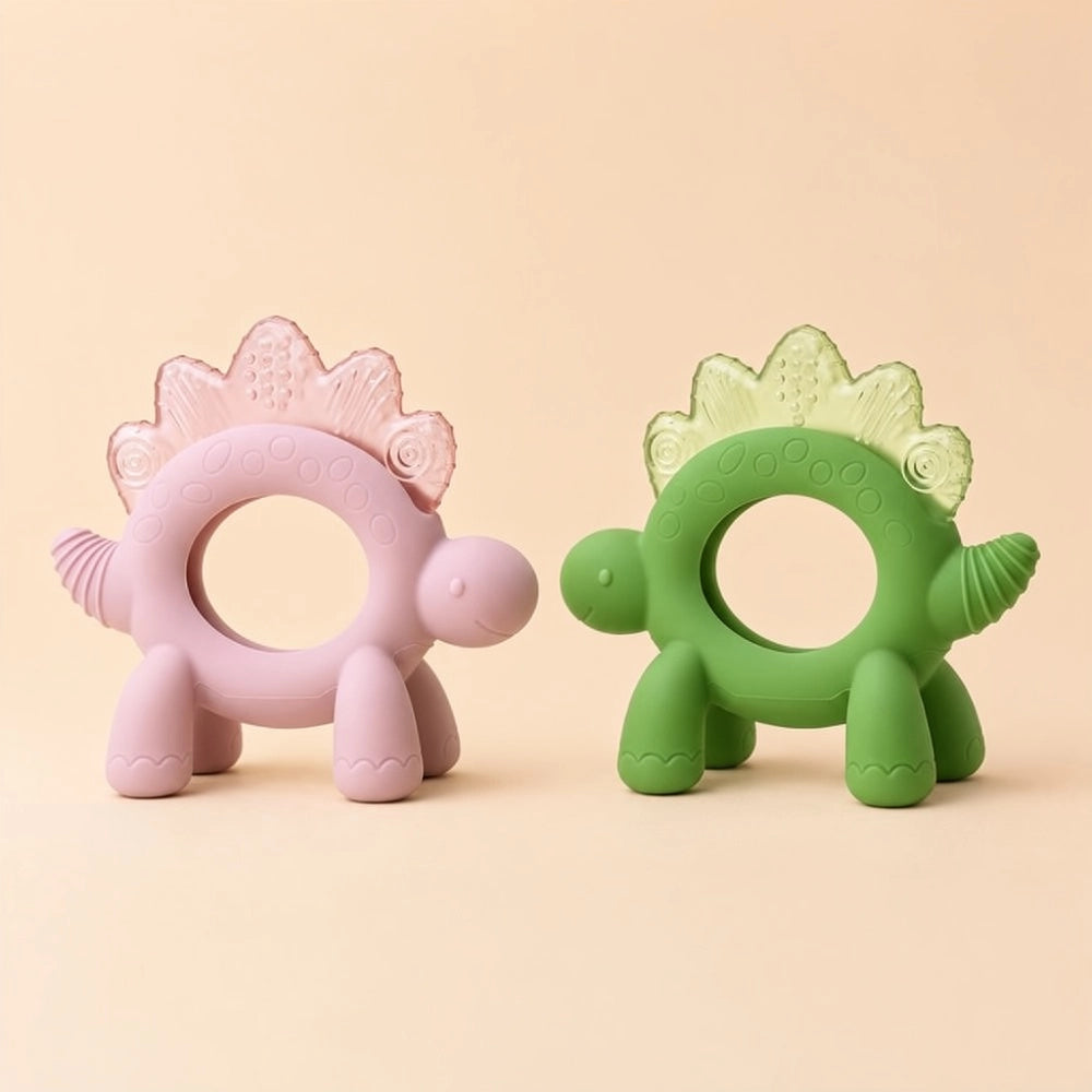 Der kleine Fratz silikoninis vėsinamas kramtukas „Dino“